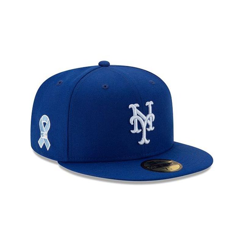 MLB New York Mets Father's Day 59Fifty Fitted (HZQ6408) - Blue New Era Caps